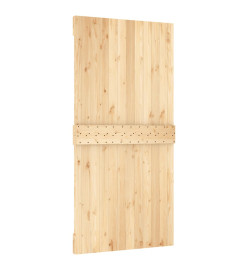 Porte 100x210 cm bois massif de pin