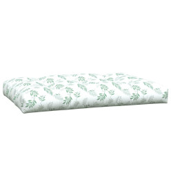 Coussins de palette lot de 5 motif de feuilles tissu