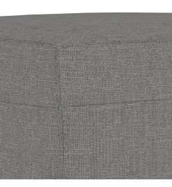 Banc Gris foncé 70x35x41 cm Tissu