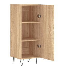 Buffet Chêne sonoma 34,5x34x90 cm Bois d'ingénierie