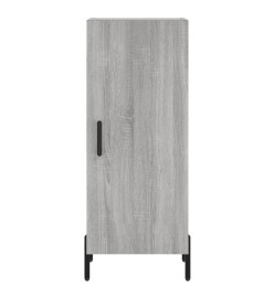 Buffet haut Sonoma gris 34,5x34x180 cm Bois d'ingénierie