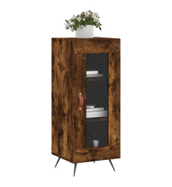 Buffet Chêne fumé 34,5x34x90 cm Bois d'ingénierie