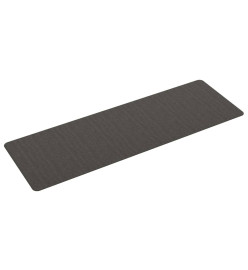 Tapis de couloir anthracite 60x180 cm