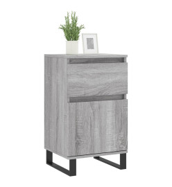 Buffet sonoma gris 40x35x70 cm bois d'ingénierie