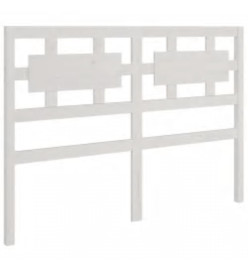 Cadre de lit Blanc Bois massif 160x200 cm