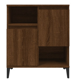 Buffet Chêne marron 60x35x70 cm Bois d'ingénierie