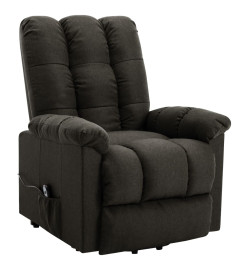 Fauteuil Marron foncé Tissu