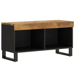 Meuble TV 85x33x43,5 cm bois massif de manguier