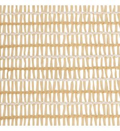 Filet brise-vue Beige 2x50 m PEHD 150 g/m²