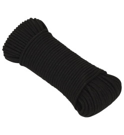 Corde de travail Noir 4 mm 250 m Polyester