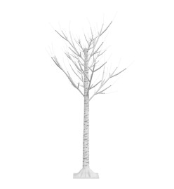 Sapin de Noël 120 LED bleu Saule 1,2 m Int/Ext