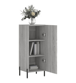 Buffet Sonoma gris 34,5x34x90 cm Bois d'ingénierie