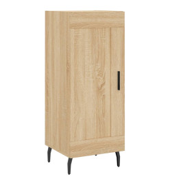 Buffet haut Chêne sonoma 34,5x34x180 cm Bois d'ingénierie