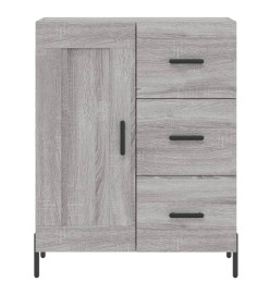 Buffet sonoma gris 69,5x34x90 cm bois d'ingénierie