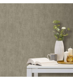 DUTCH WALLCOVERINGS Papier peint simple gris-marron