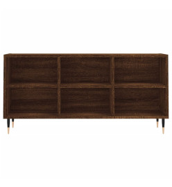 Meuble TV chêne marron 103,5x30x50 cm bois d'ingénierie