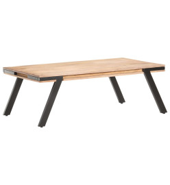 Table basse 114x65x40 cm Bois de manguier massif