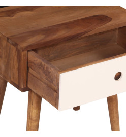 Table de chevet Bois massif de Sesham 45 x 30 x 45 cm