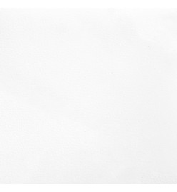 Cadre de lit Blanc 100x200 cm Similicuir