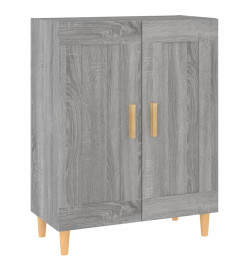 Buffet Sonoma gris 69,5x34x90 cm Bois d'ingénierie