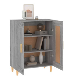 Buffet Sonoma gris 69,5x34x90 cm Bois d'ingénierie