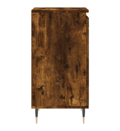 Buffet chêne fumé 40x35x70 cm bois d'ingénierie