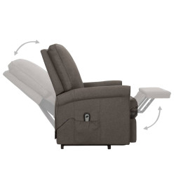 Fauteuil Marron Tissu