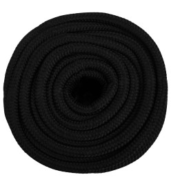 Corde de travail Noir 18 mm 100 m Polyester