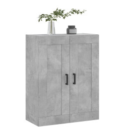 Armoire murale gris béton 69,5x34x90 cm bois d'ingénierie