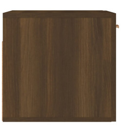 Armoire murale Chêne marron 80x35x36,5 cm Bois d'ingénierie