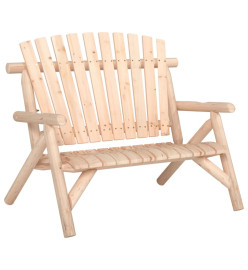 Ensemble de salon de jardin 5 pcs bois massif d'épicéa