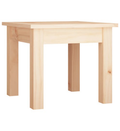 Table basse 35x35x30 cm Bois massif de pin