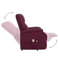 Fauteuil de massage Violet Tissu