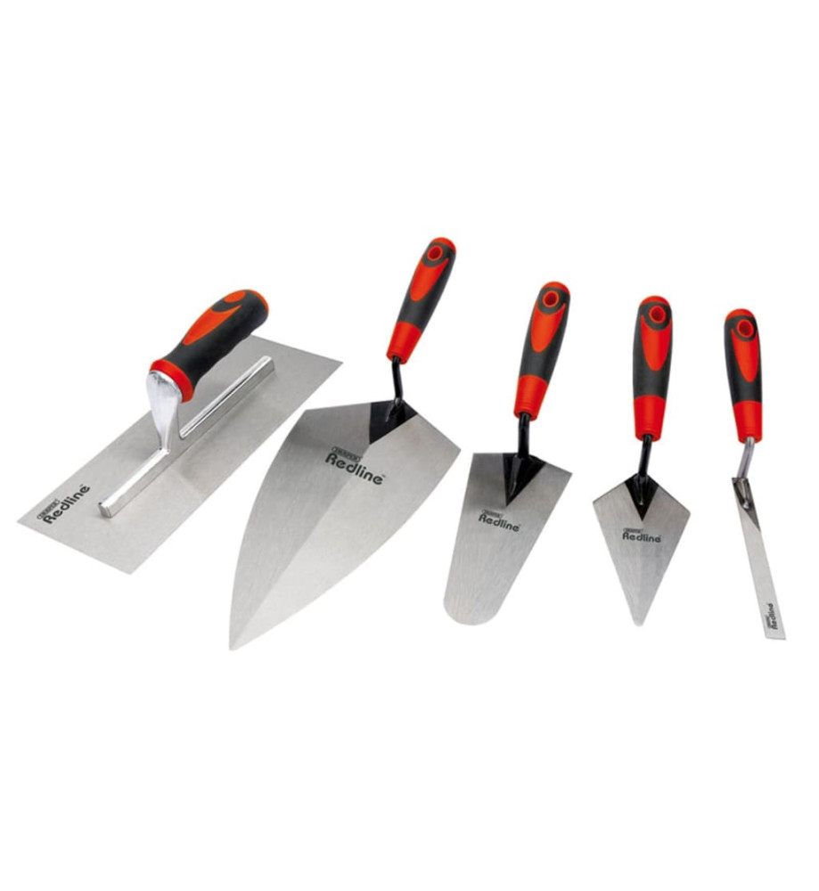 Draper Tools Ensemble de truelle 5 pièces en acier au carbone 69153