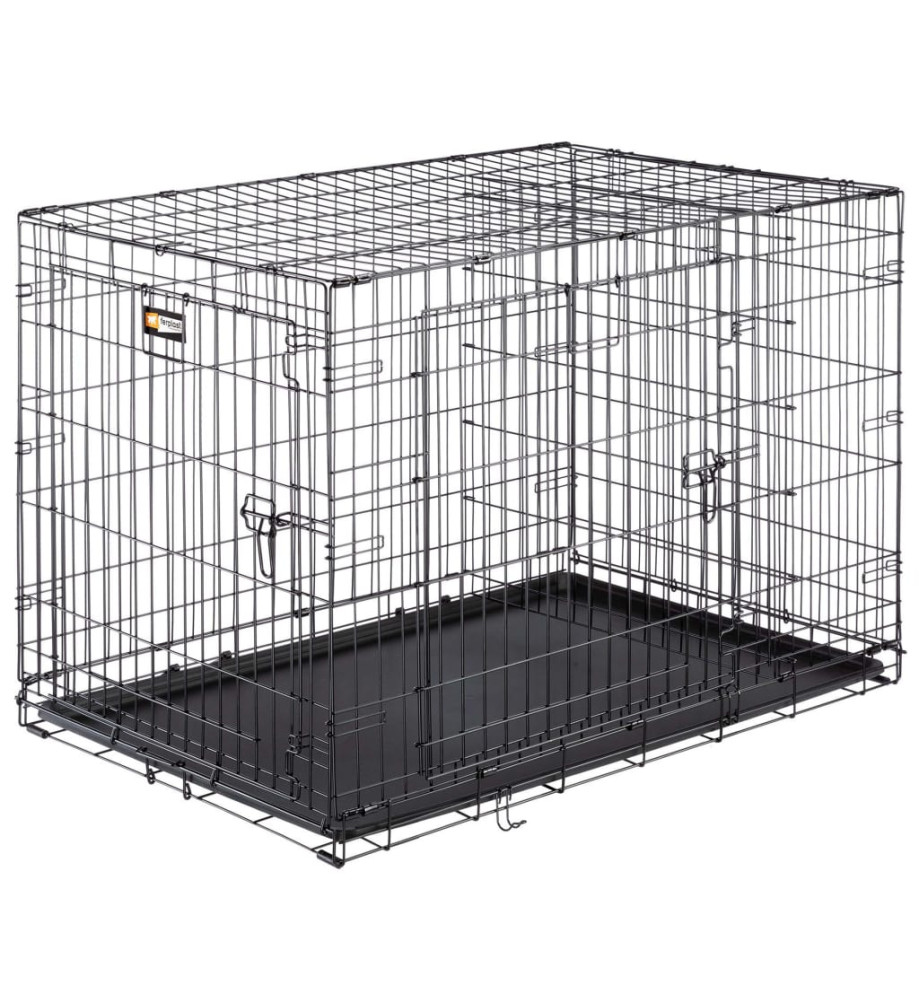 Ferplast Caisse pour chiens Dog-Inn 105 108,5x72,7x76,8 cm Gris