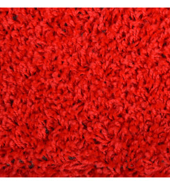 Tapis d'escalier 10 pcs 65x21x4 cm Rouge