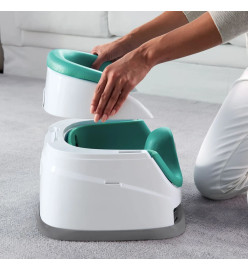 Ingenuity Siège d'appoint pour bébé 2 en 1 Baby Base Ultramarin