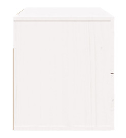 Tables de chevet murales 2 pcs Blanc 50x36x40 cm