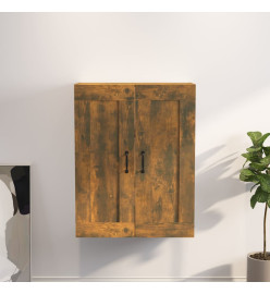 Armoire murale suspendue Chêne fumé 69,5x32,5x90 cm