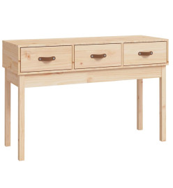 Table console 114x40x75 cm Bois massif de pin