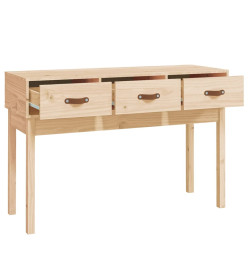 Table console 114x40x75 cm Bois massif de pin