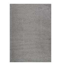 Tapis shaggy à poils longs Gris 120x170 cm