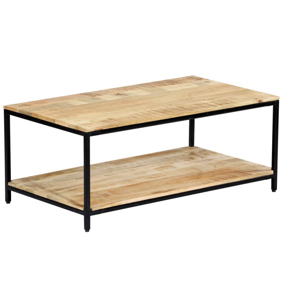 Table basse 110 x 60 x 45 cm Bois de manguier massif