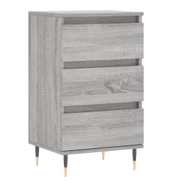 Buffet sonoma gris 40x35x70 cm bois d'ingénierie