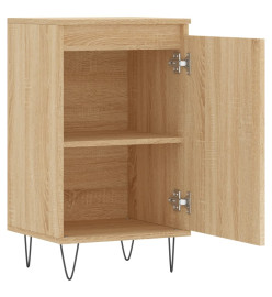 Buffets 2 pcs chêne sonoma 40x35x70 cm bois d'ingénierie