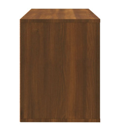 Armoire à chaussures Chêne marron 80x35x45 cm Bois d'ingénierie