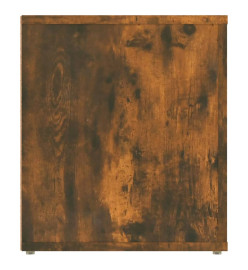 Meuble TV Chêne fumé 100x35x40 cm Bois d'ingénierie