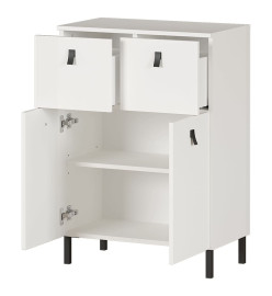 Germania Commode GW-Tulsa 60x35x86 cm Blanc