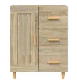 Buffet Chêne sonoma 69,5x34x90 cm Bois d'ingénierie