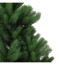 Sapin de Noël artificiel Nordmann avec LED et boules Vert 150cm